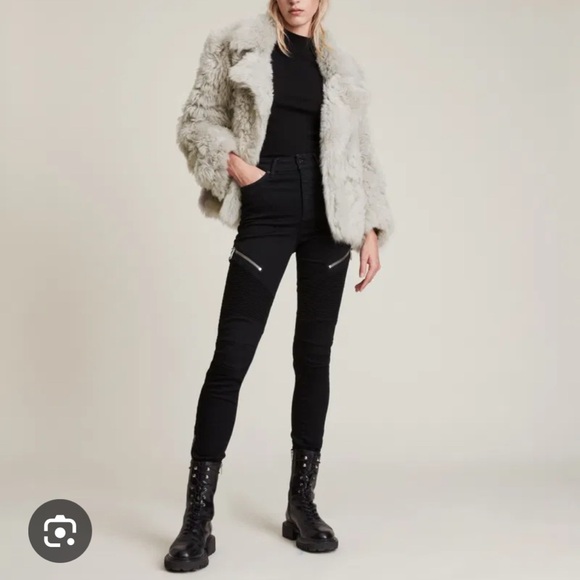 ALLSAINTS Shearling Jacket - Picture 9 of 11